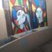 Pintadas en los murales realizados por la agrupación “Tornquist Habla de Autismo”