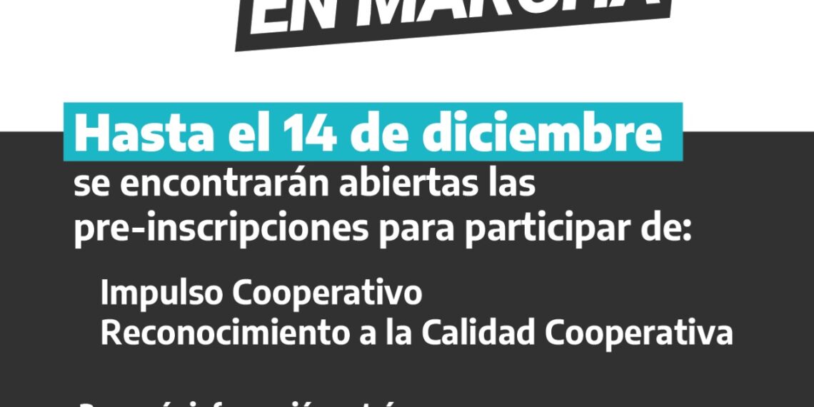PROGRAMA “COOPERATIVAS EN MARCHA”