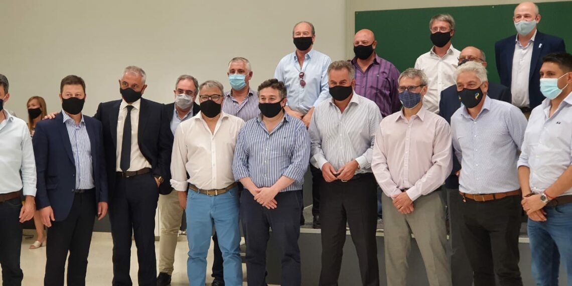 BORDONI PARTICIPÓ DE UNA REUNIÓN DE INTENDENTES CON EL SUBSECRETARÍO DE RECURSOS HÍDRICOS