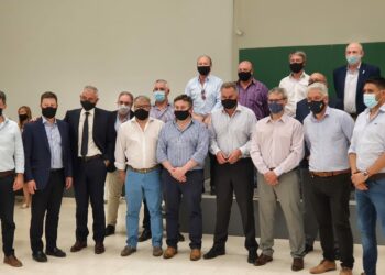 BORDONI PARTICIPÓ DE UNA REUNIÓN DE INTENDENTES CON EL SUBSECRETARÍO DE RECURSOS HÍDRICOS