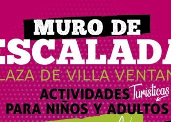 Villa Ventana: El muro de escalada también estará habilitado al turismo