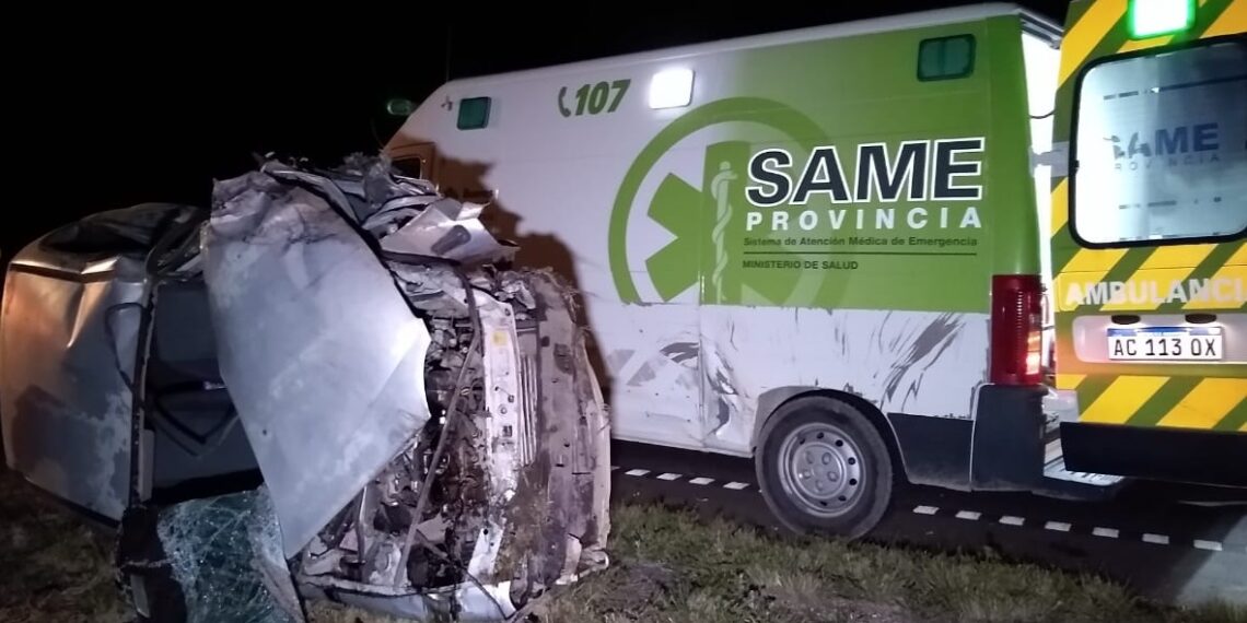 Un hombre falleció tras un choque en el Km 74 de la RN 33