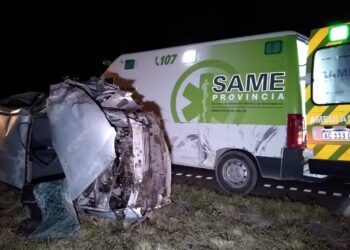 Un hombre falleció tras un choque en el Km 74 de la RN 33