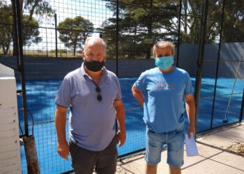 Avanzan las obras en el centro recreativo del Sindicato de Papeleros