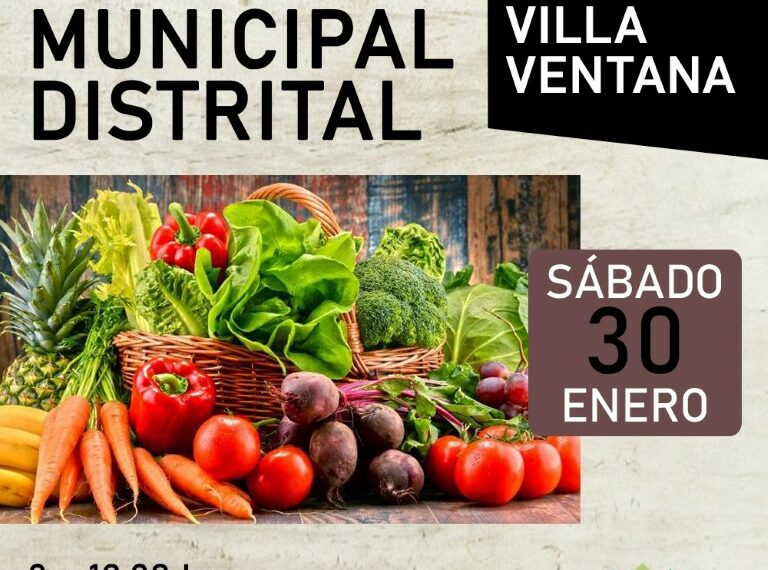 La Feria Municipal Distrital vuelve a Villa Ventana
