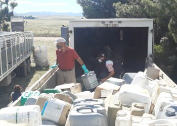 Culminó con éxito la campaña de recepción de envases vacíos de fitosanitarios (fotos y videoentrevistas))