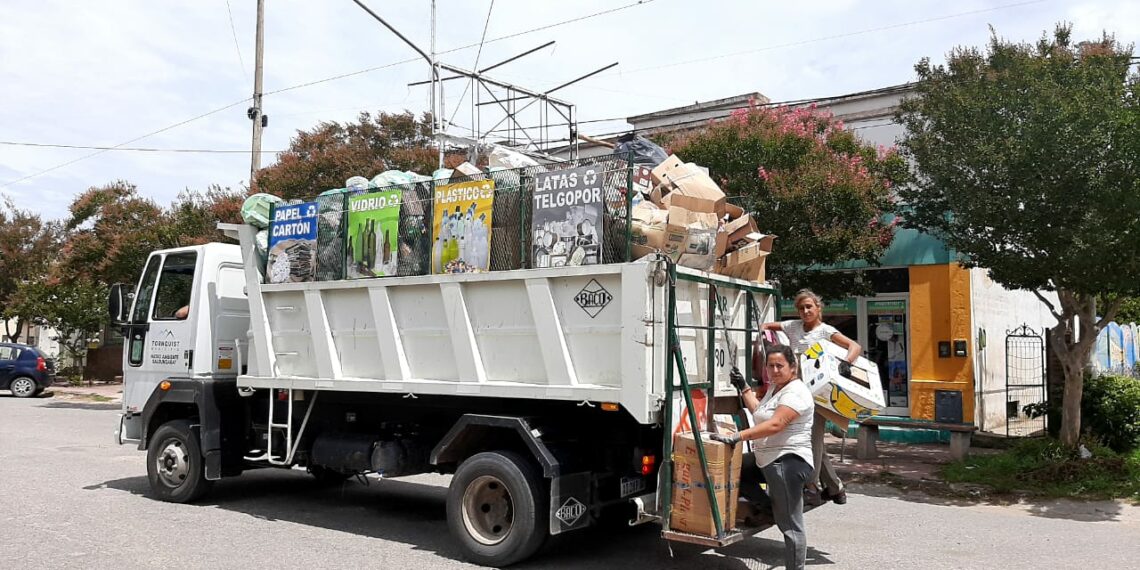 En 2020, se reciclaron en el distrito más de 100 toneladas de residuos