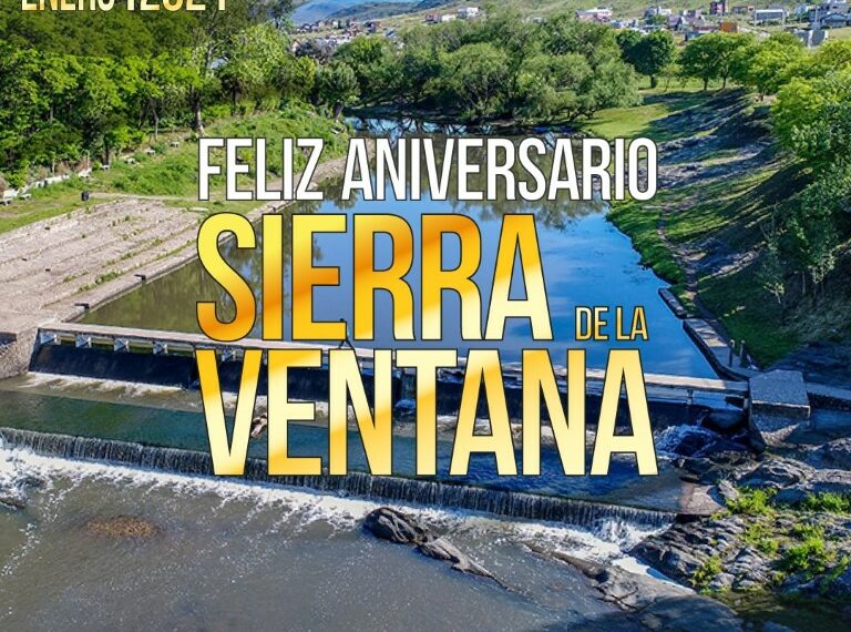 Feliz Aniversario Sierra de la Ventana