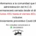 El HCD de Tornquist cerrado por aislamiento preventivo de Covid-19