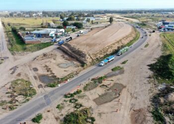 Retoman las obras en el cruce de “El Cholo”