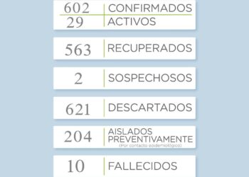 COVID-19: Hoy se sumaron 8 positivos y hay 204 personas aisladas