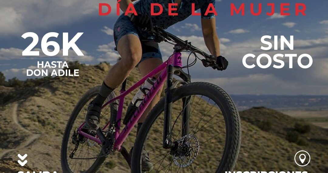 7 de marzo: Cicloturismo del Día de la Mujer