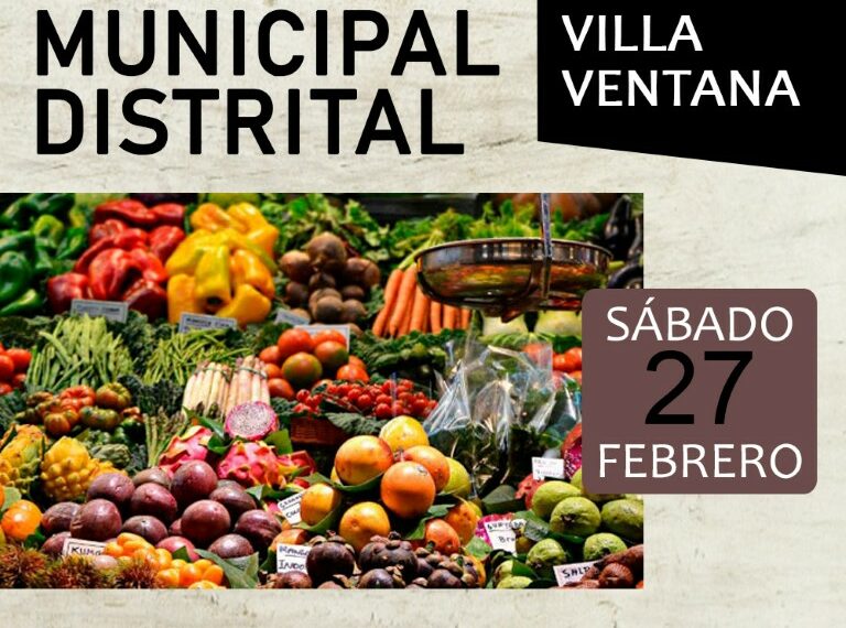 Sábado de Feria Municipal Distritalen Villa Ventana
