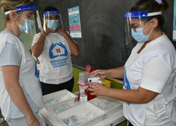 Inició en Tornquist la vacunación de la población contra el Covid-19 (fotos y videoentrevista)