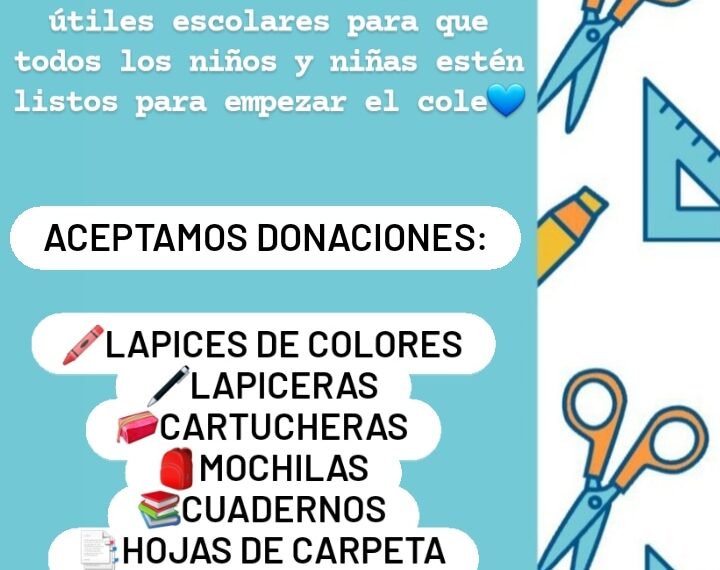 La Juventud Peronista organiza una campaña de útiles escolares