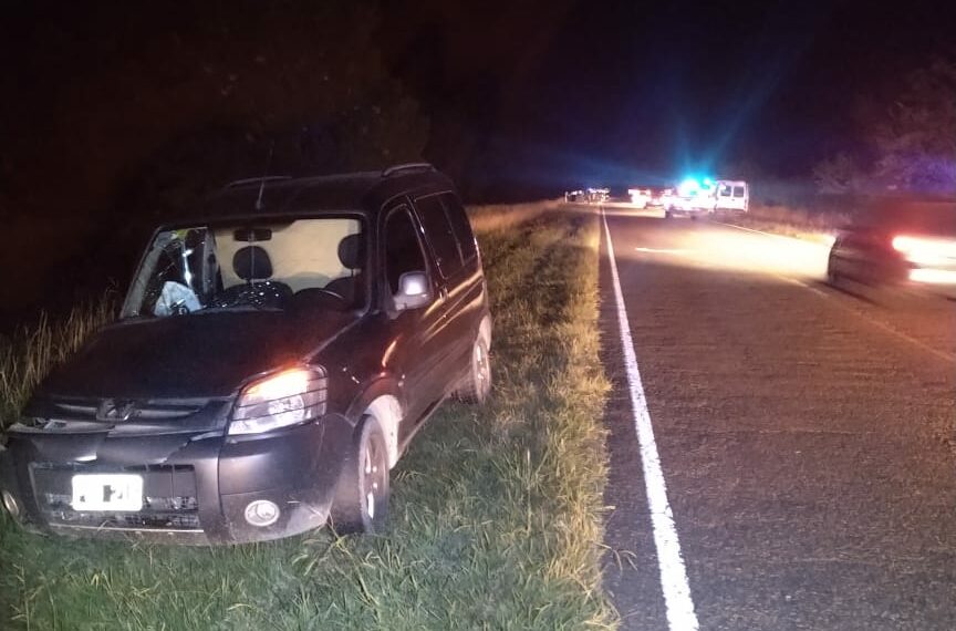 Choque de dos vehículos en la RP 76 (Informe ampliado)