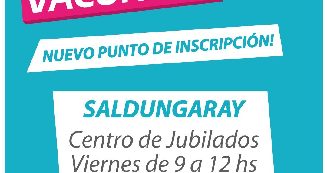 Saldungaray: Todos los viernes habrá inscripciones en el Centro de Jubilados