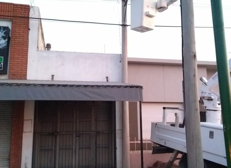 La CELT realizó tareas en el centro de la ciudad