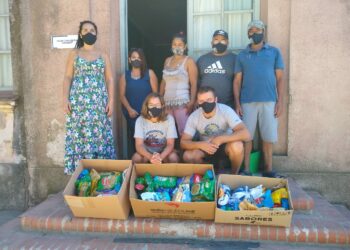 La Agrupación Todo Terreno de Tornquist realizó una donación al Hogar Convivencial