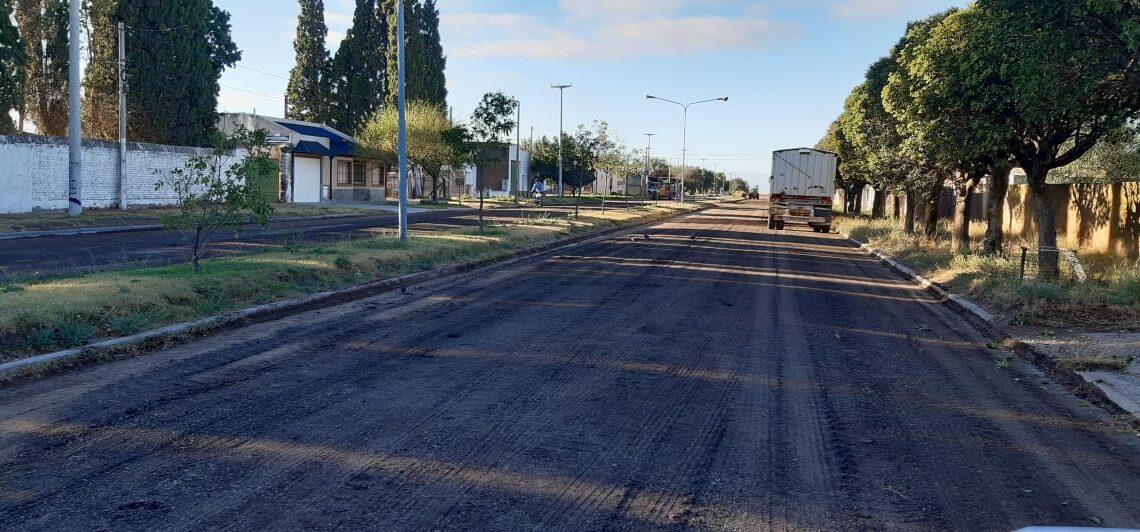 Avanza la reparación de calles de Tornquist