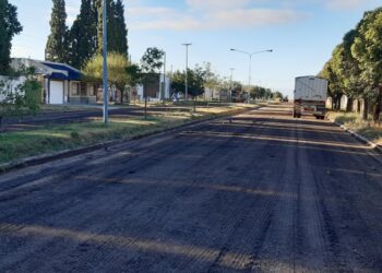 Avanza la reparación de calles de Tornquist