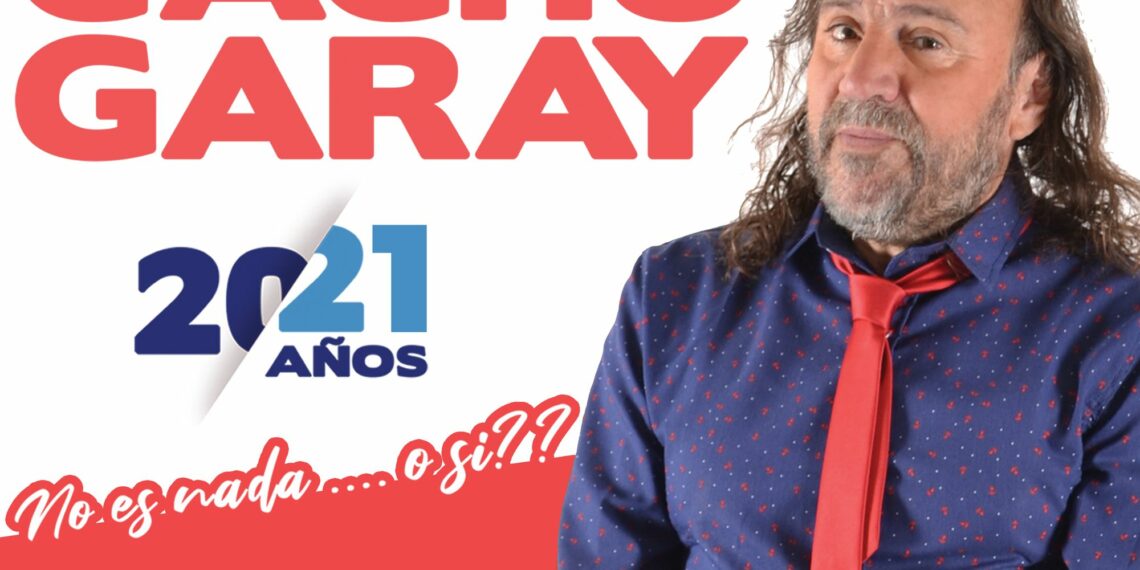 Cacho Garay vuelve con su humor al Teatro Municipal ‘Rodolfo Funke