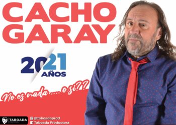 Cacho Garay vuelve con su humor al Teatro Municipal ‘Rodolfo Funke