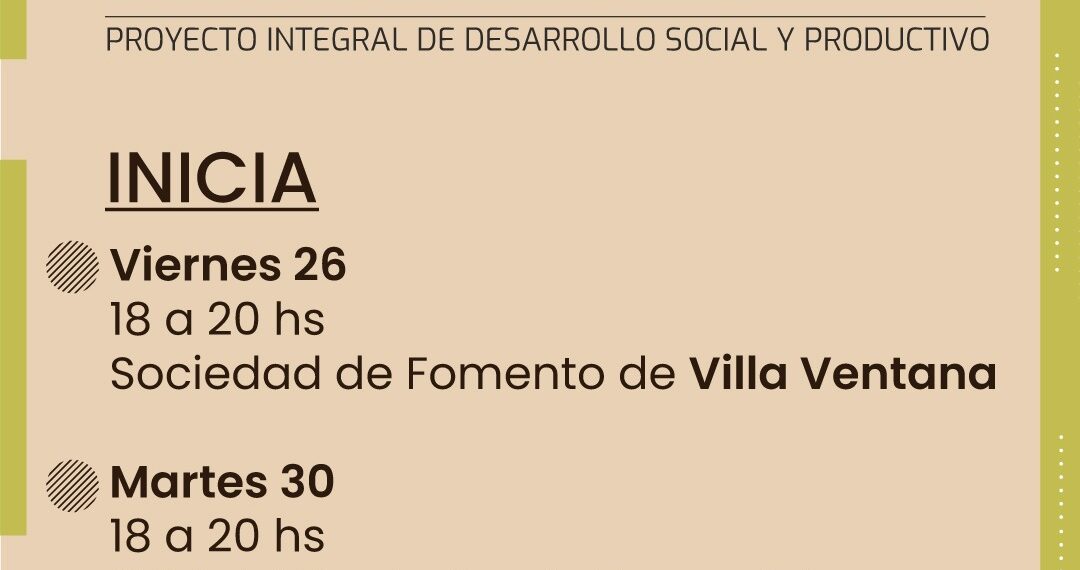 Comienza un curso gratuito de poda en Tornquist y Villa Ventana