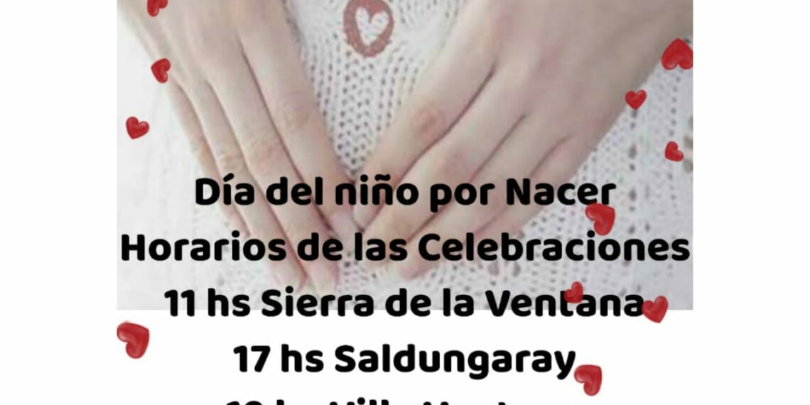 Día del Niño por Nacer: Celebraciones y misa en todo el distrito