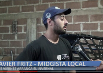 Javier Fritz y Leandro Campos está noche en Aldea Romana