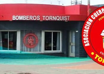 Toque de sirena de los Bomberos Voluntarios de Tornquist