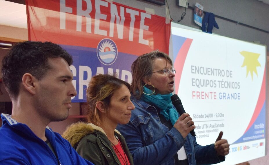 ANIVERSARIO FUNDACIÓN DEL FRENTE GRANDE 27/4/1993