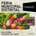 Miércoles de Feria Municipal Distrital en Chasicó