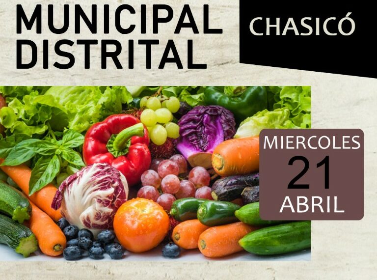 Miércoles de Feria Municipal Distrital en Chasicó