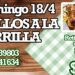 Venta de pollos a la parrilla en el Club Unión