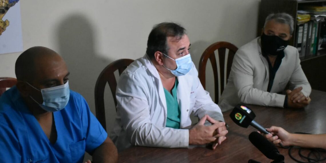 Fueron presentados lo profesionales médicos que se desempeñan en la UTI del Hospital Municipal