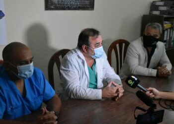 Fueron presentados lo profesionales médicos que se desempeñan en la UTI del Hospital Municipal