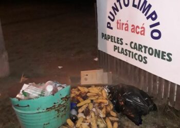 Piden no arrojar residuos indebidos en los puntos limpios