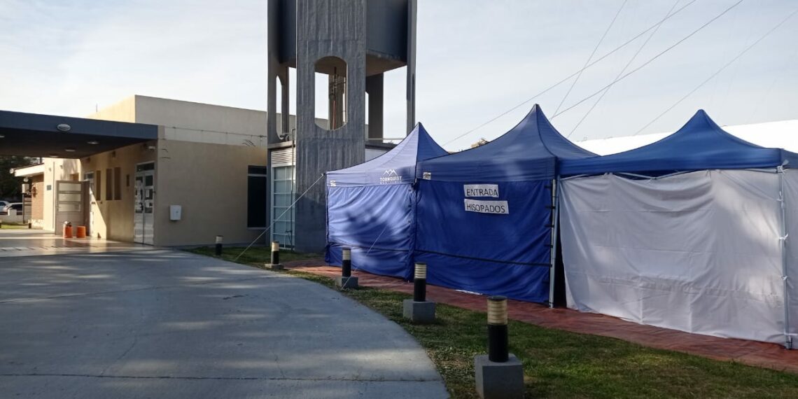 Se dispuso un nuevo espacio para testeos de Covid-19 en el Hospital Municipal
