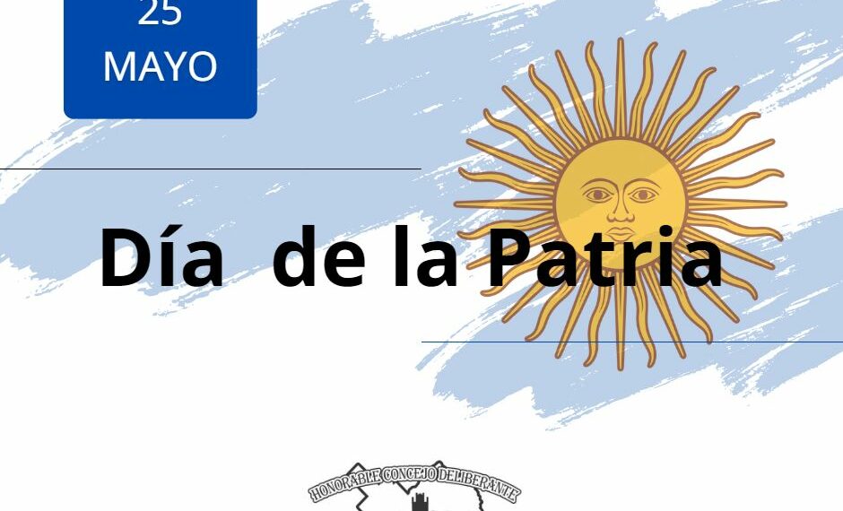 Mensaje del HCD. en un nuevo aniversario de la “Gesta de Mayo”