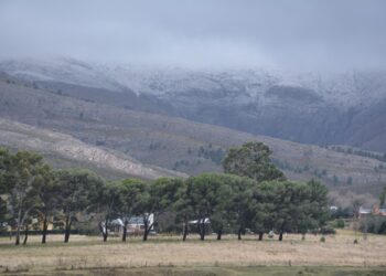 Intenso frío en toda la comarca. Se producen nevadas en el abra de la Ventana y las cumbres serranas.