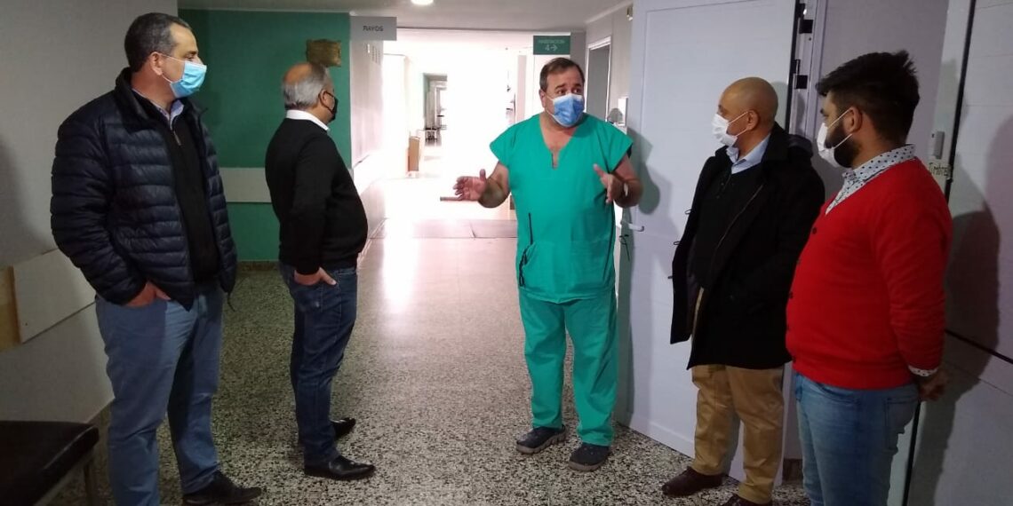 GIMÉNEZ: “Queríamos conocer cómo se está trabajando en el Hospital Municipal”