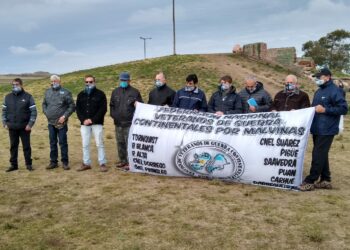 La ciudad homenajeó a los Veteranos de Guerra Continental por Malvinas