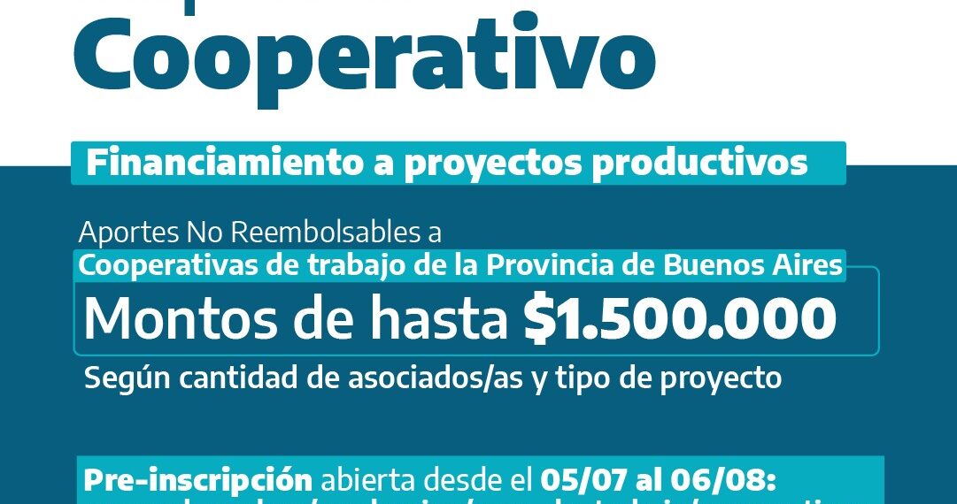 Impulsan programas de formación y financiamiento para el sector cooperativo