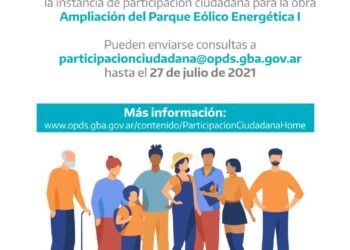 Abierta la instancia de participación ciudadana para la ampliación del Parque Eólico Energética I