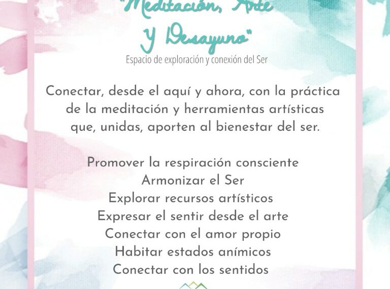 Comienza un taller de ‘Meditación, arte y desayuno’