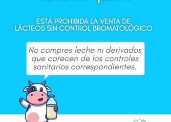 Recuerdan que está prohibida la venta de lácteos sin control bromatológico