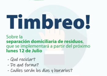 Medio Ambiente realizará un timbre sobre la separación de residuos