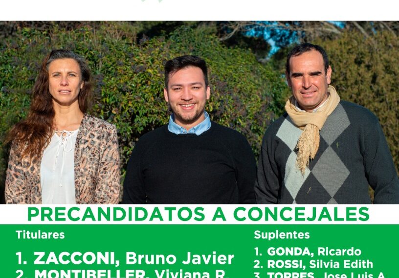 Acción por Tornquist presentó su lista