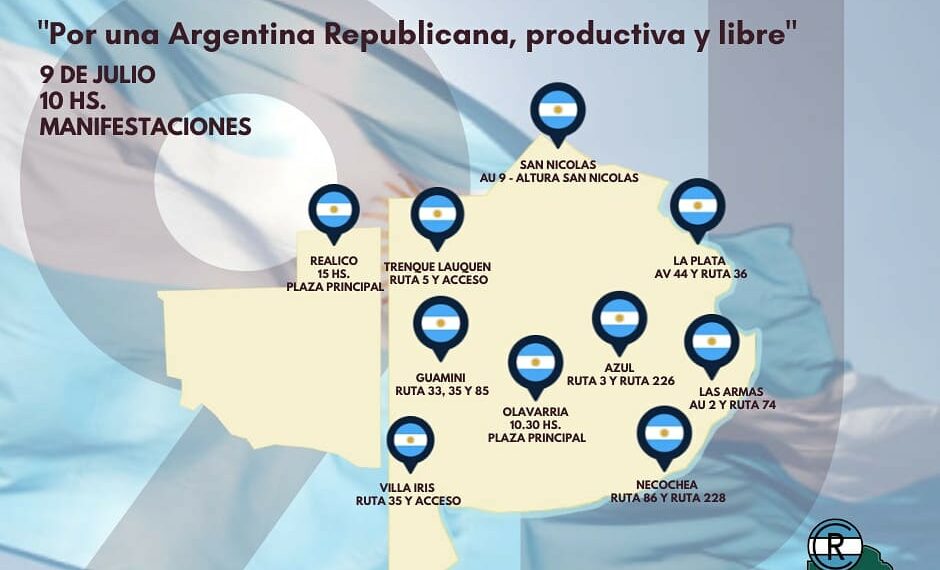 La Asociación Rural se suma a la movilización que realiza CARBAP.